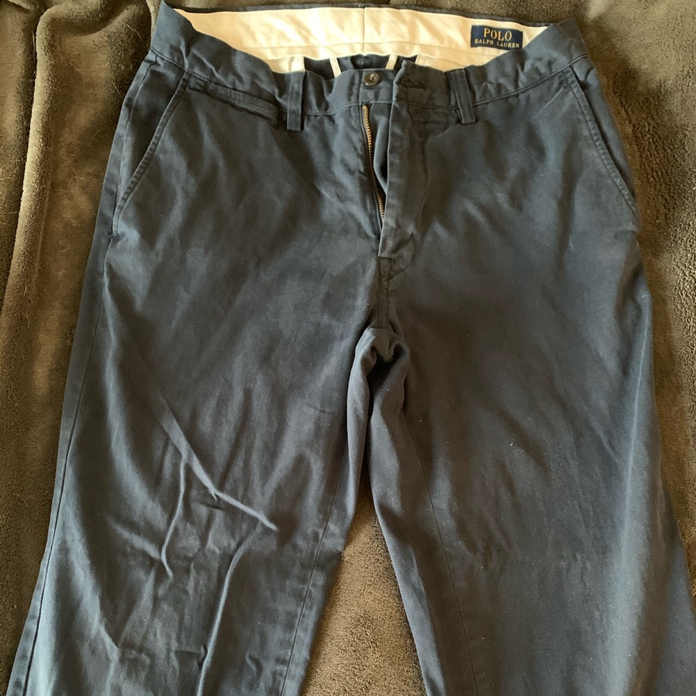 Navy Khaki Polo Pants